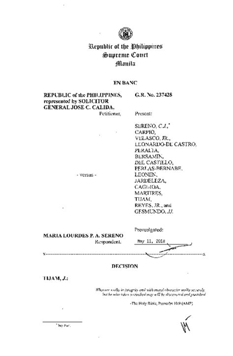 epublit of tbe .tlbilippines ~upretne QCourt ·. :fflanila.